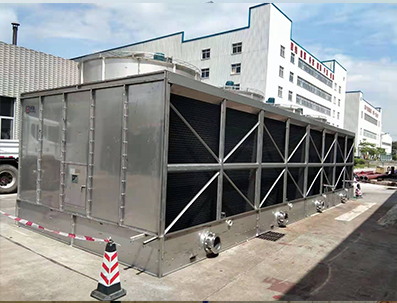 六安冷卻塔/六安玻璃鋼冷卻塔華創(chuàng)鋁業方形冷卻塔